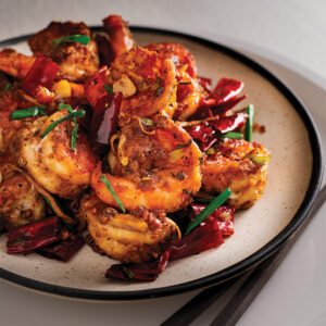 Chilly Prawns