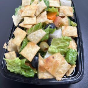 Fattouche Salad with Fried Breads