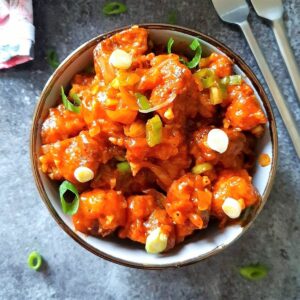 Honey Chilly Cauliflower