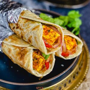Kathi Roll (Paneer or Chicken)