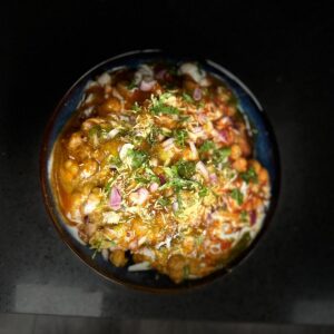 Samosa Chole Chaat